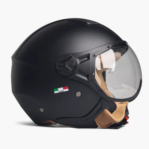 Helmet vito jet moda matt blue - Lifty Electric