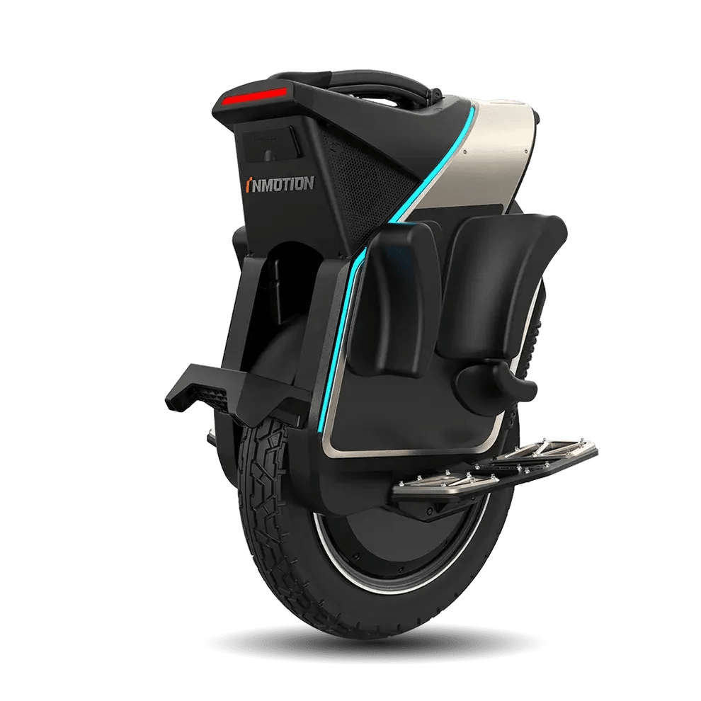 InMotion V12S + Power Pads Cockpit Display and Controls
