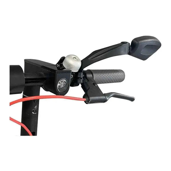 Left electric scooter mirrors alternate view
