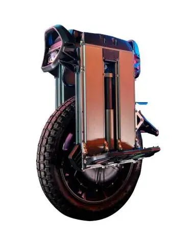 NOSFET APEX 750 lb 50S 2700Wh Electric Unicycle - Tubeless Off-Road Tyre + Spring Suspension Battery and Chassis Architecture