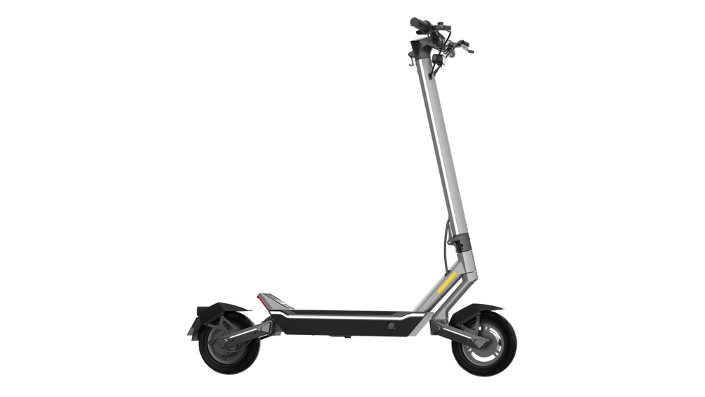 Punk Rider Electric Scooter Cockpit Display and Controls
