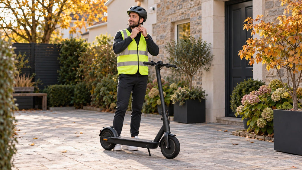 Electric Scooter Helmet and Hi-Vis Fit: Ireland’s 2026 Kit Guide - Lifty Electric
