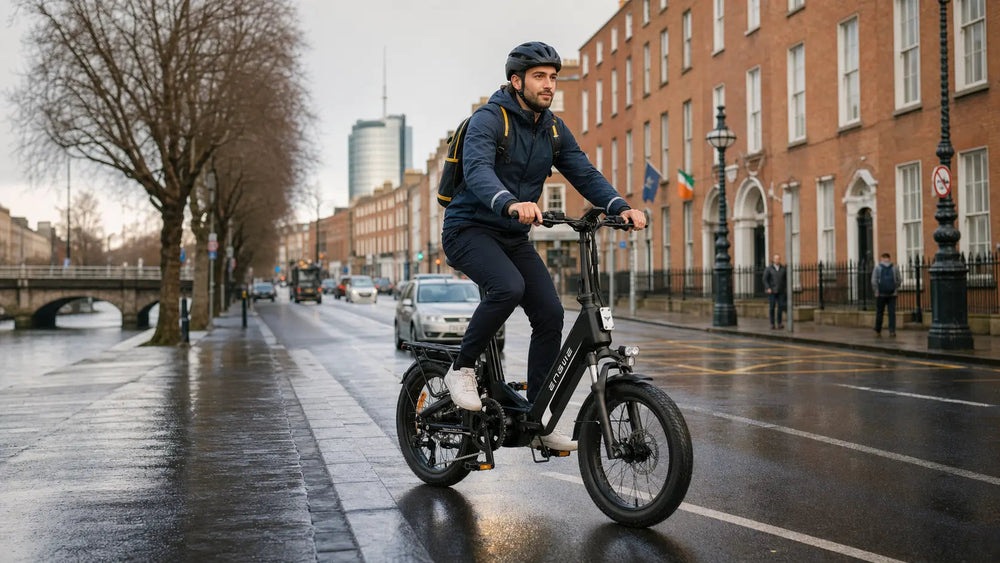 Electric bike commuting in Dublin for Lifty's 2026 Cycle to Work Scheme guide