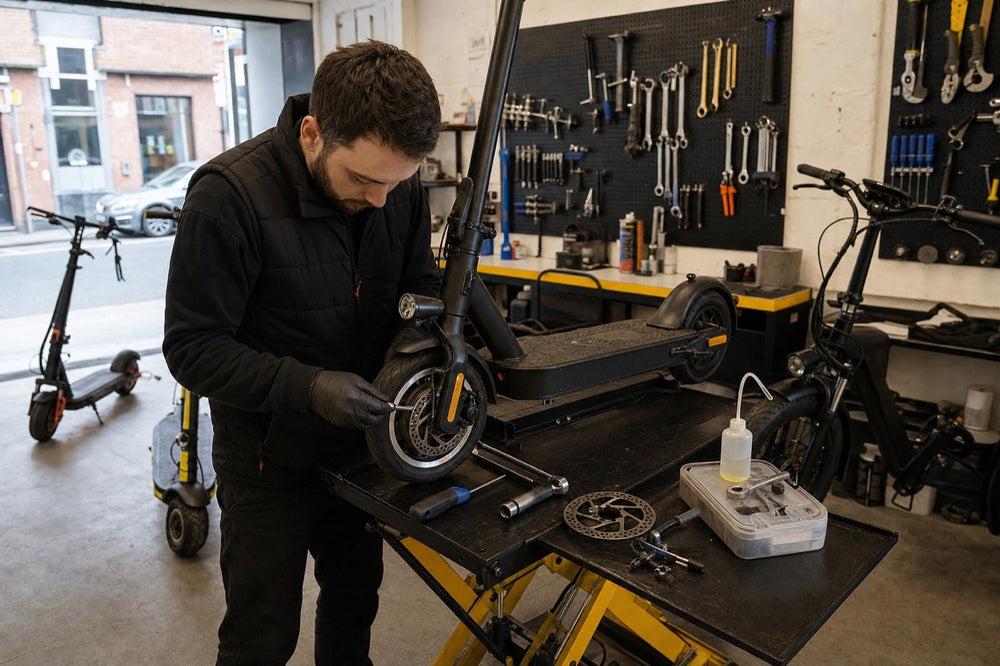 Why Dublin Streets Murder Electric Scooters and E-Bikes (And How Lifty Labs Fixes What Potholes Break) - Lifty Electric