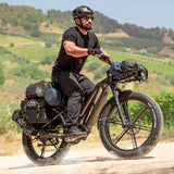Fiido Titan Fat Tyre Touring Electric Bike detail view in Ireland
