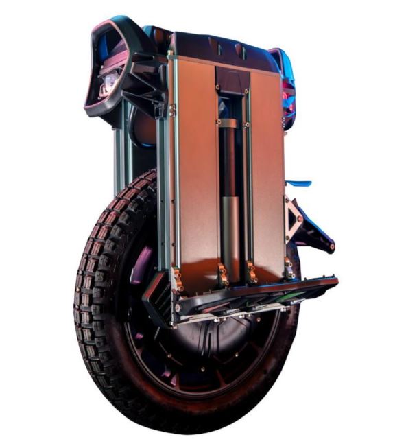 NOSFET APEX 1000 lb 50S 2700Wh Electric Unicycle - Tubeless Off-Road Tyre + Spring Suspension Battery and Chassis Architecture