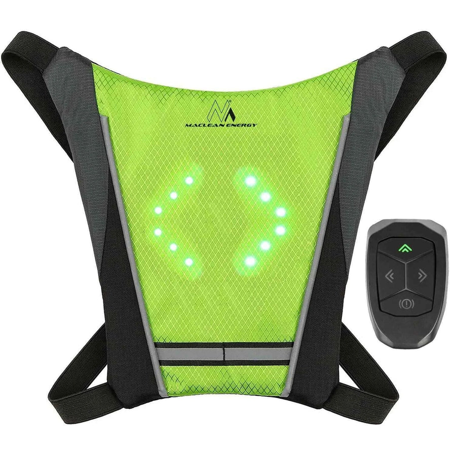 LED Turn Signal Vest,LED Reflective Vest with Direction Indicator