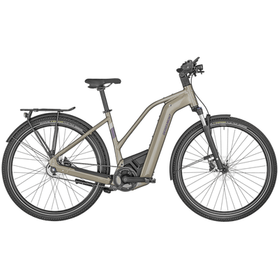 Bergamont E-Horizon Elite 7 Belt Lady Shiny Taupe Brown E-Bike