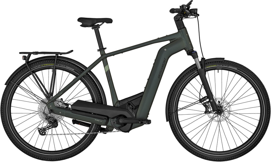 Bergamont E-Horizon Expert 6 Gent Matt Greenish Grey E-Bike - Lifty Electric