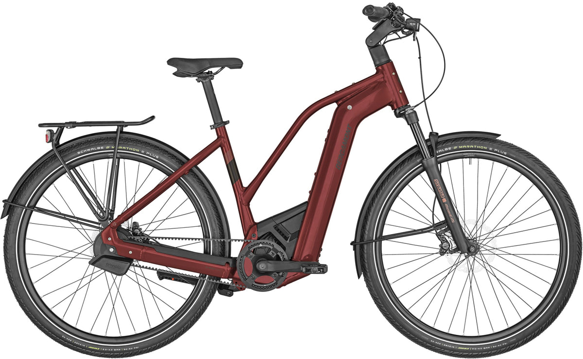 Bergamont E-Horizon Premium Pro Belt Lady Shiny True Red E-Bike - Lifty Electric