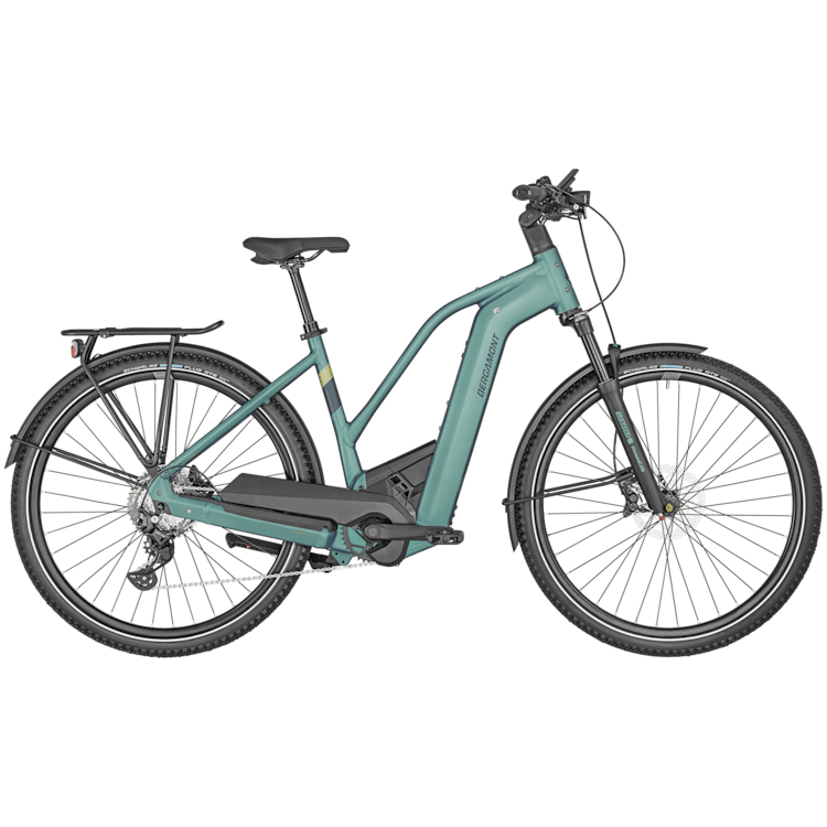 Bergamont E-Horizon Premium SUV Lady Matt Flaky Turquoise E-Bike - Lifty Electric