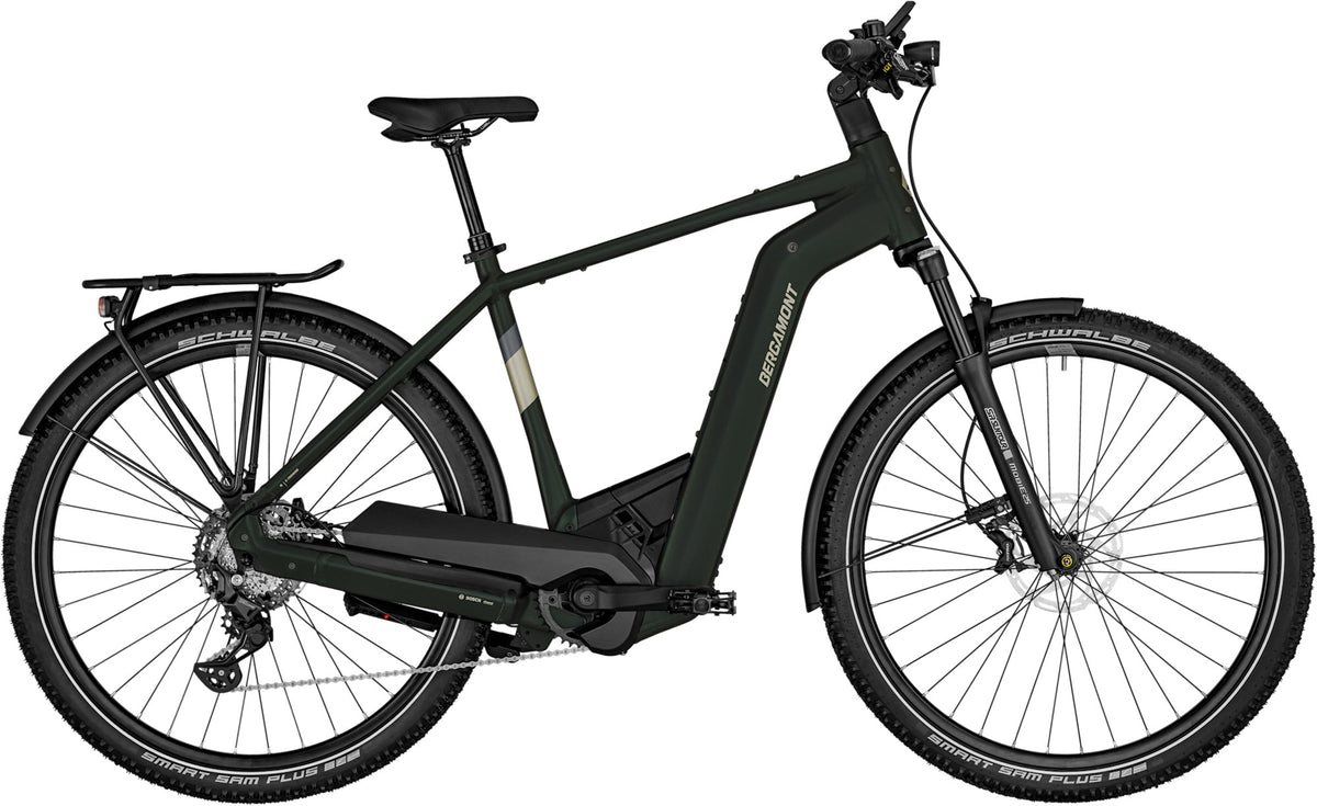 Bergamont E-Horizon SUV 6 Gent Matt Gloomy Green E-Bike - Lifty Electric