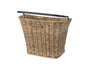 Bicycle front basket Basil Bremen Rattan Look KF, Seagrass, light brown