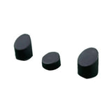 Black Mudguard Caps + 3 Stainless Steel Screws Xiaomi M365 - Lifty Electric