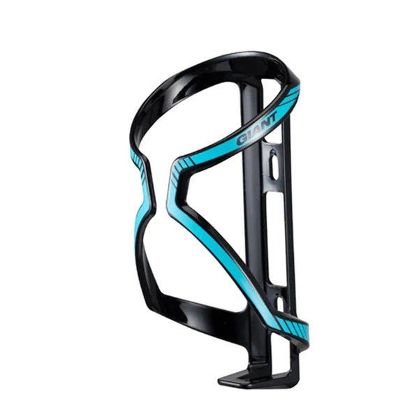 Bottle holder GIANT AIRWAY SPORT Matt Black/Gloss Blue, matt black/glossy blue - Lifty Electric