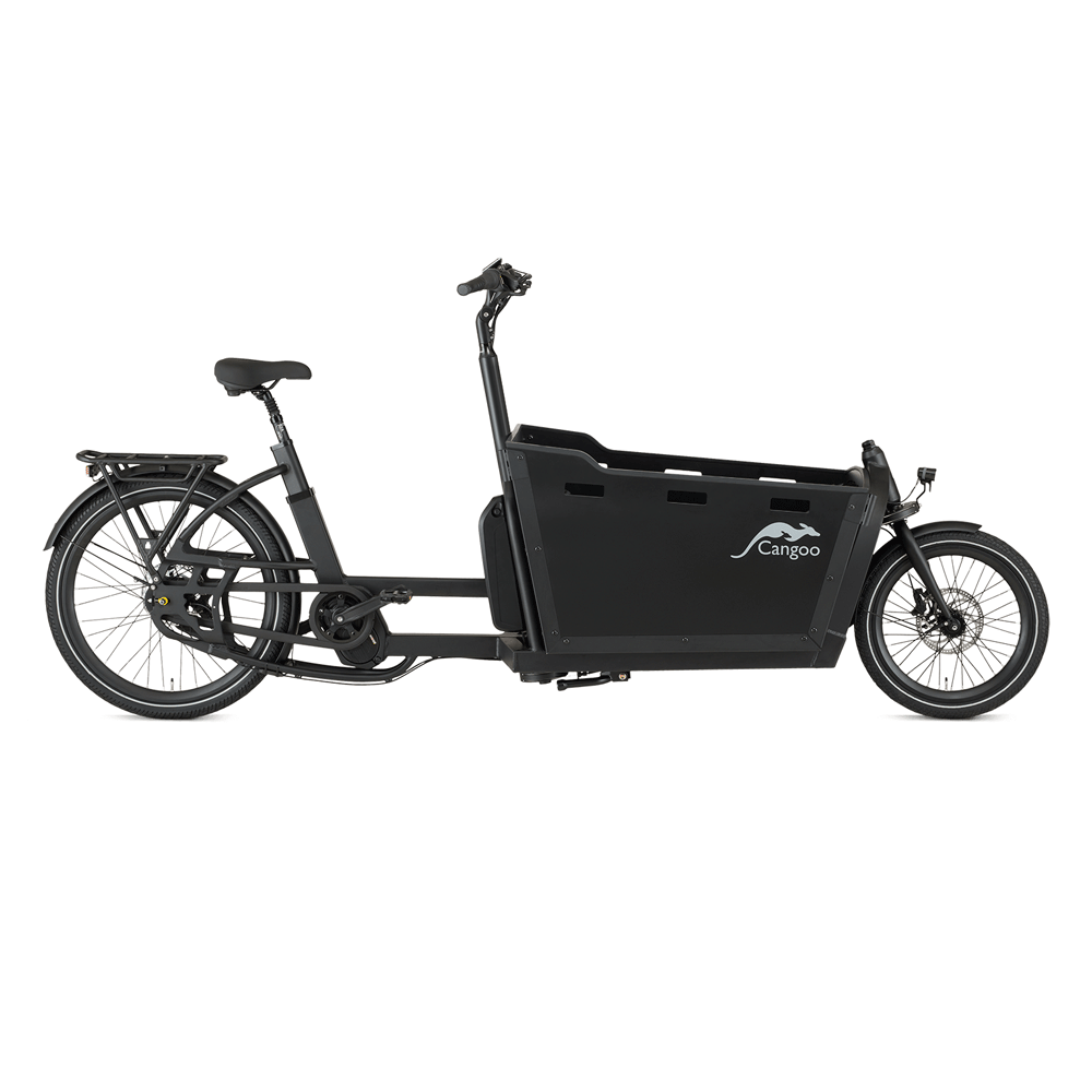 Cangoo Buzz black electric cargo bike