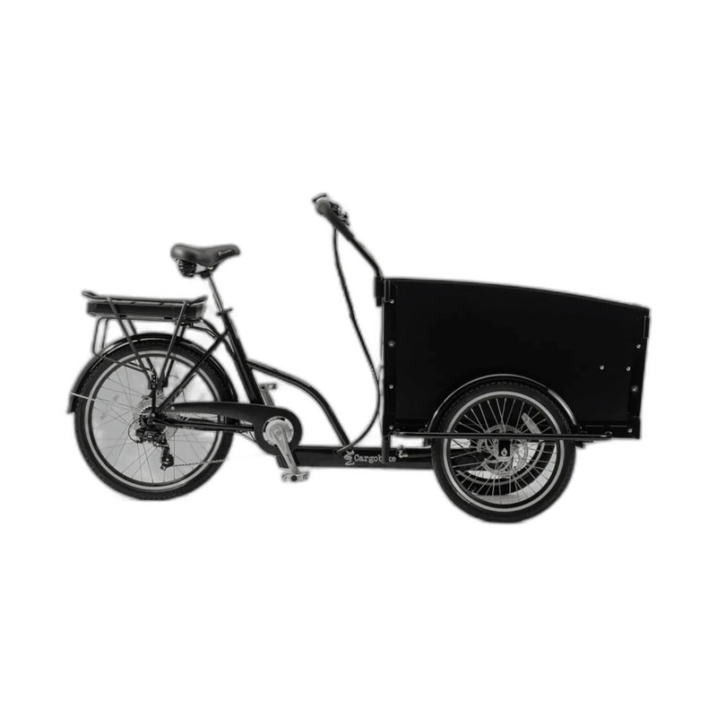 Cargobike of Sweden Classic Electric Cargo Bike on a white background