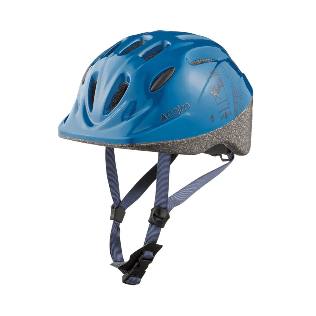Children's helmet CAIRN Sunny, Vintage Blue Game, XS (48-52 cm) - Lifty Electric