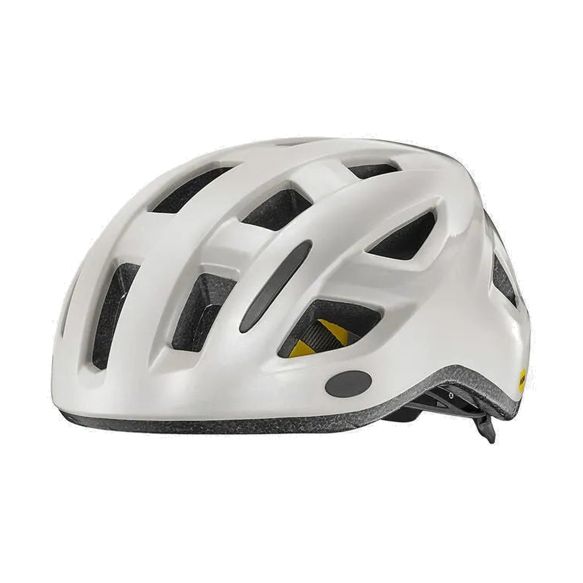 Children's helmet GIANT Relay MIPS, Gloss White on a white background