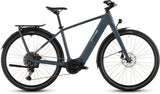 CUBE Kathmandu Hybrid C:62 Pro 400X electric bike in Spectralblue side view