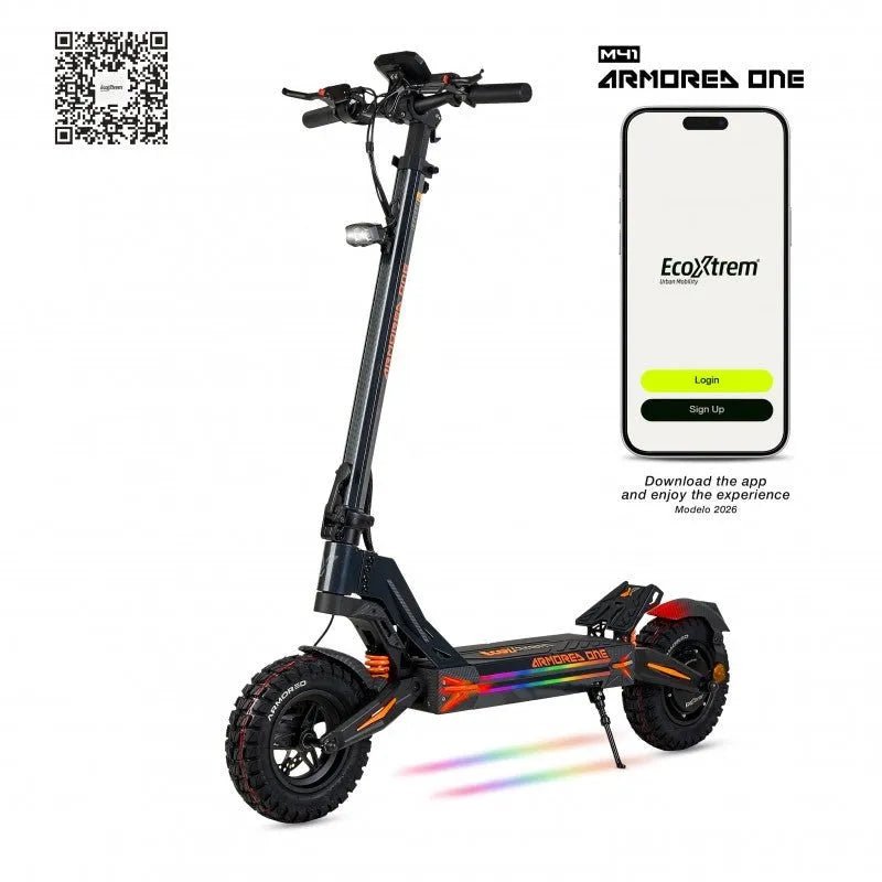 Ecoxtrem Armoured One Plus DGT Electric Scooter - Lifty Electric