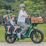 Fiido T2 Longtail Cargo Electric Bike - Lifty Electric