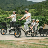 Fiido T3 Max Longtail Cargo Electric Bike - Lifty Electric