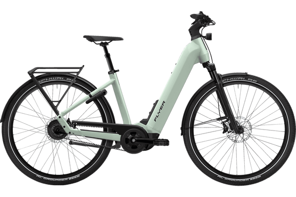 Flyer G1 Upstreet 7.43 Wave Pearl Black Gloss E-Bike