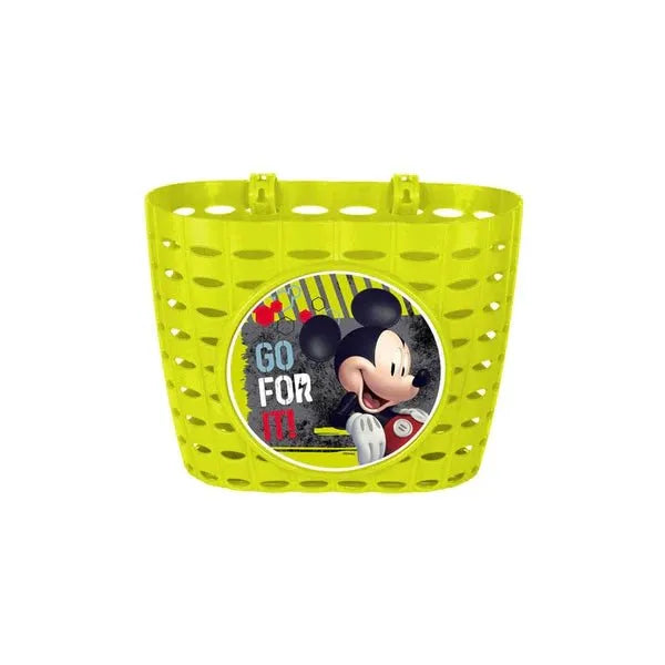 Front basket Mickey, green - Lifty Electric