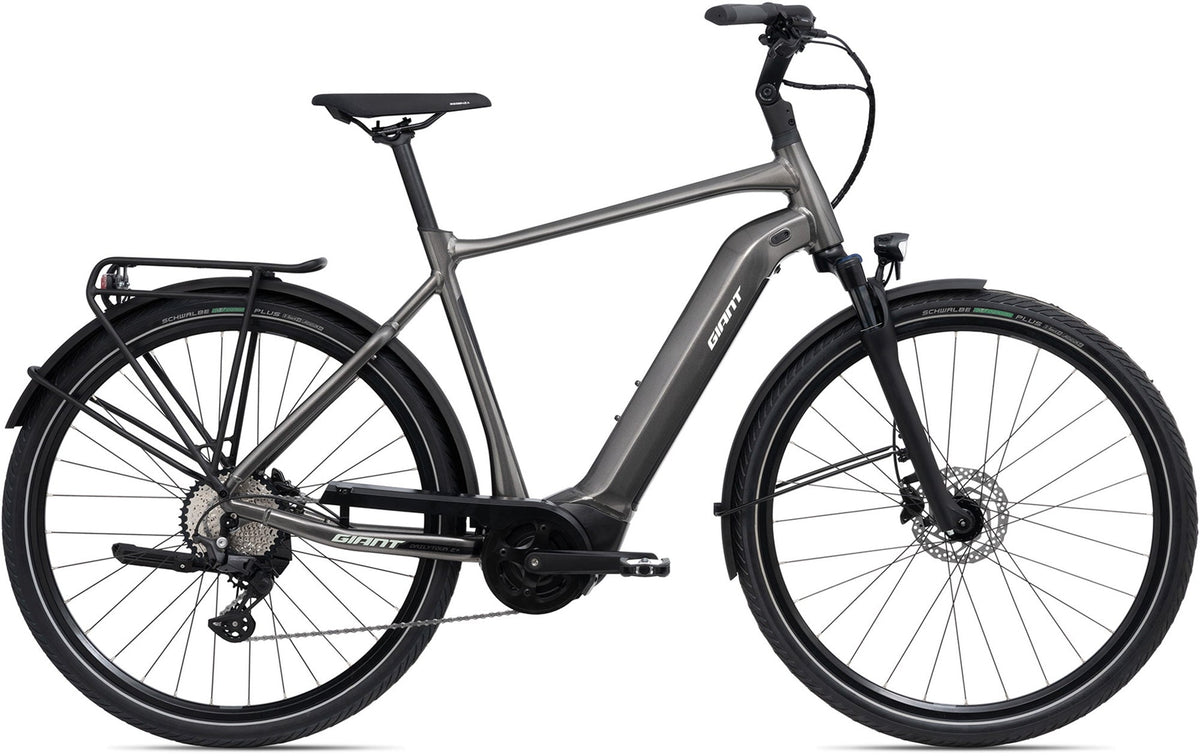 Giant DailyTour E+ 2 D GTS Space Grey E-Bike - Lifty Electric