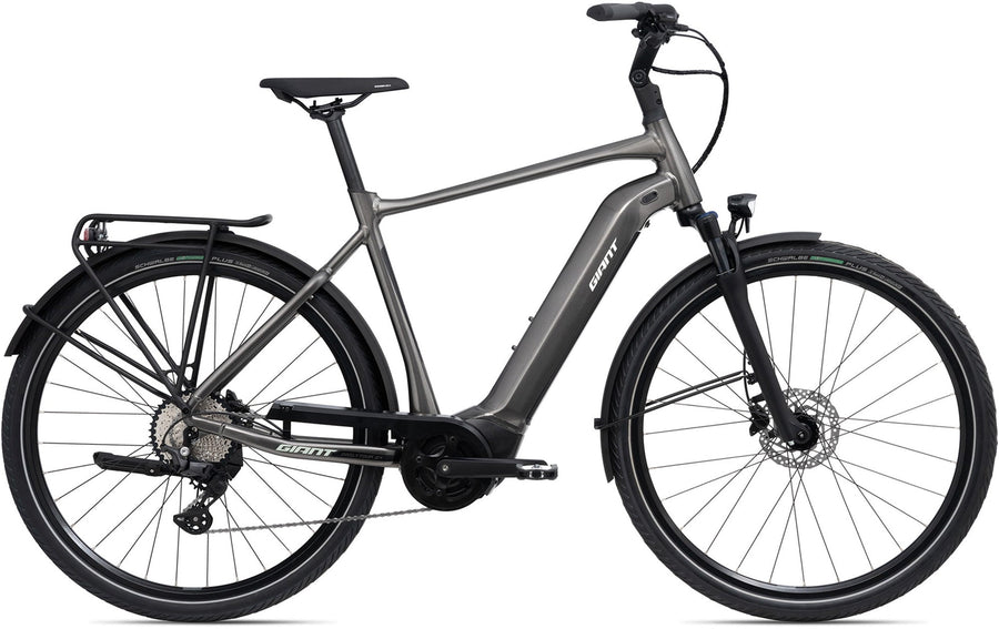 Giant DailyTour E+ 2 D GTS Space Grey E-Bike - Lifty Electric