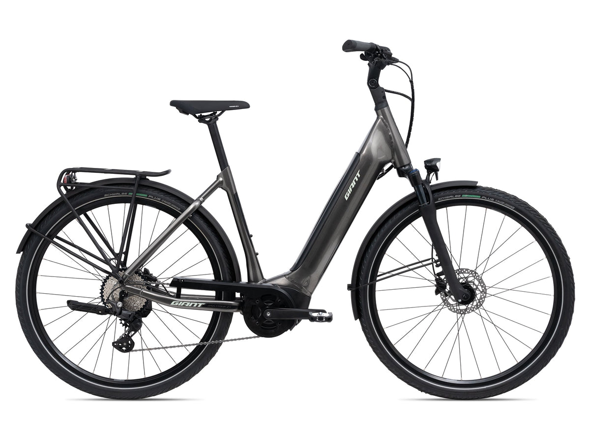 Giant DailyTour E+ 3 Lady Good Grey E-Bike - Lifty Electric