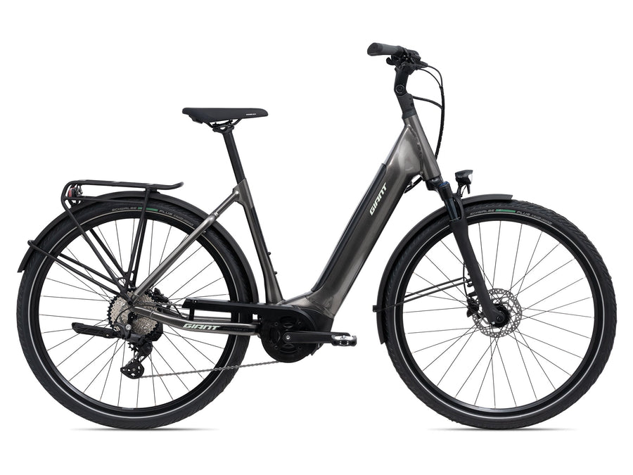 Giant DailyTour E+ 3 Lady Good Grey E-Bike - Lifty Electric