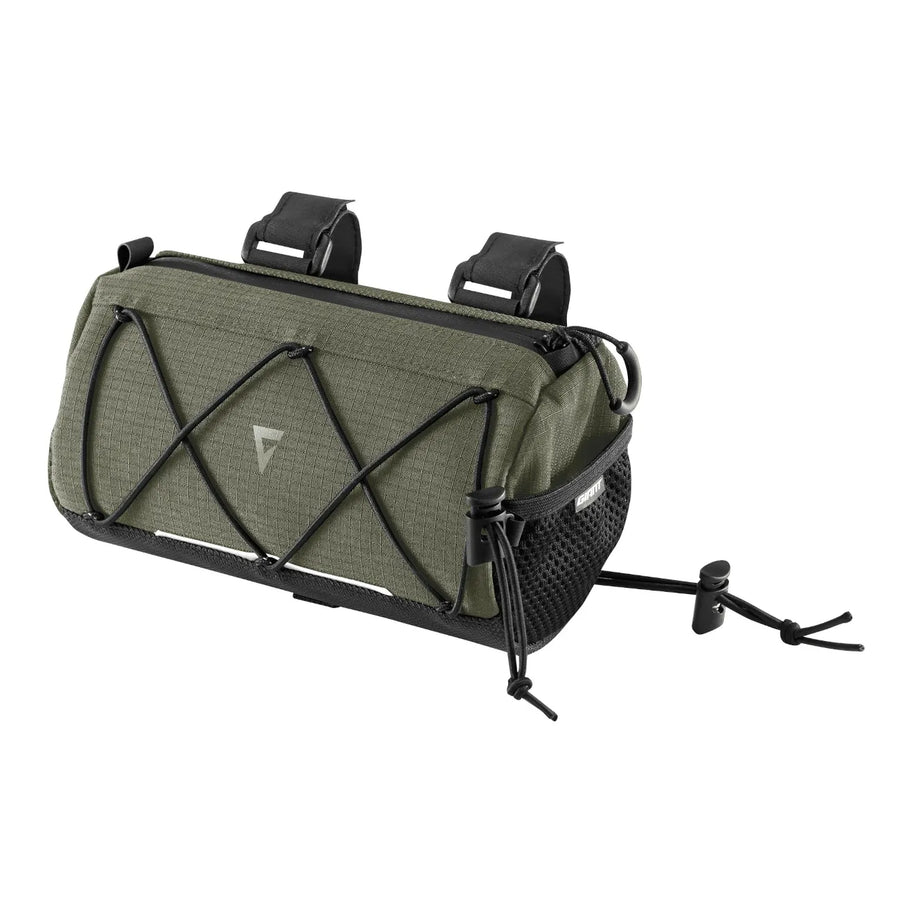 Handlebar bag GIANT Scout Burrito Bar Bag, Green - Lifty Electric
