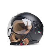 Helmet vito jet moda matt blue - Lifty Electric