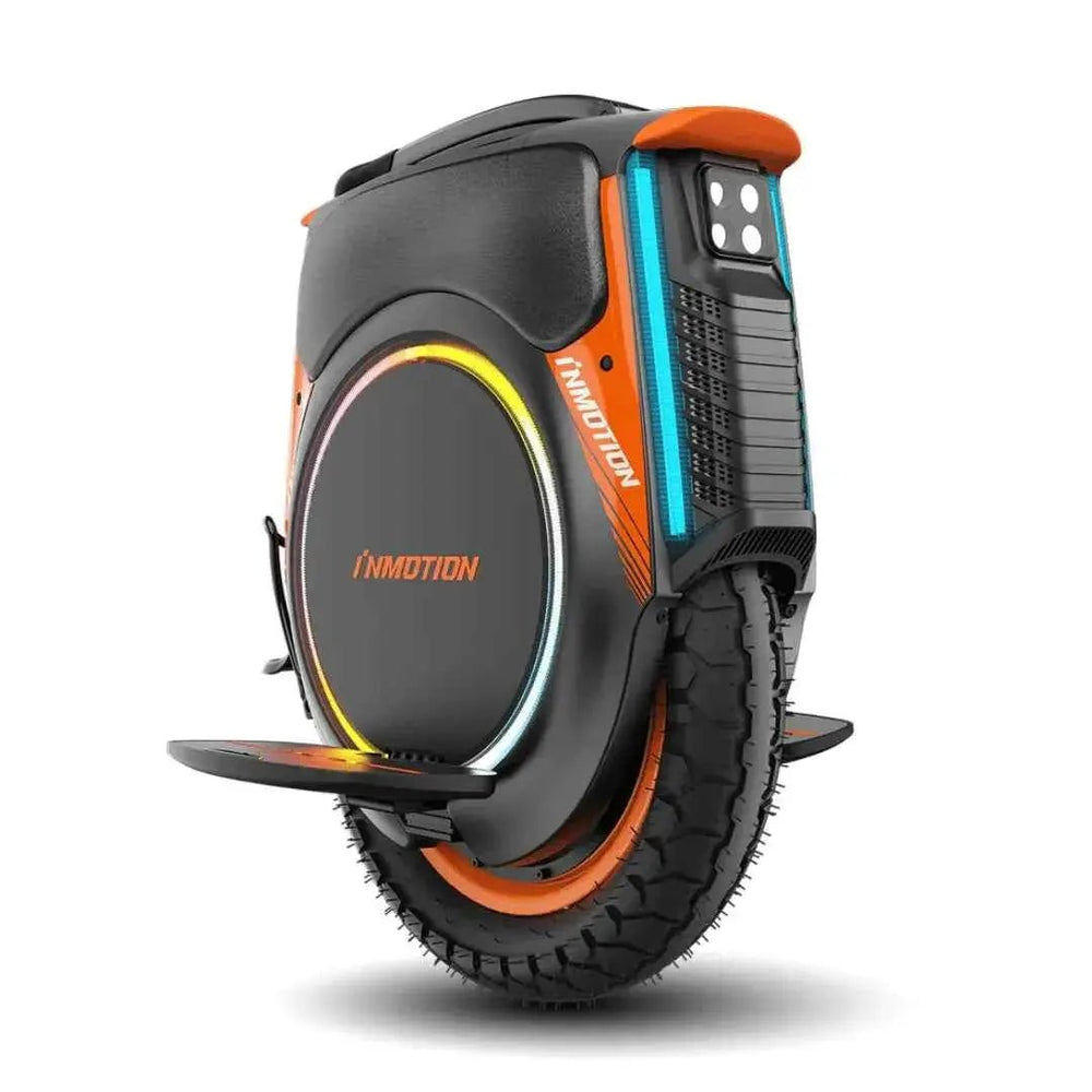 Inmotion V12 Pro Electric Unicycle Cockpit Display and Controls