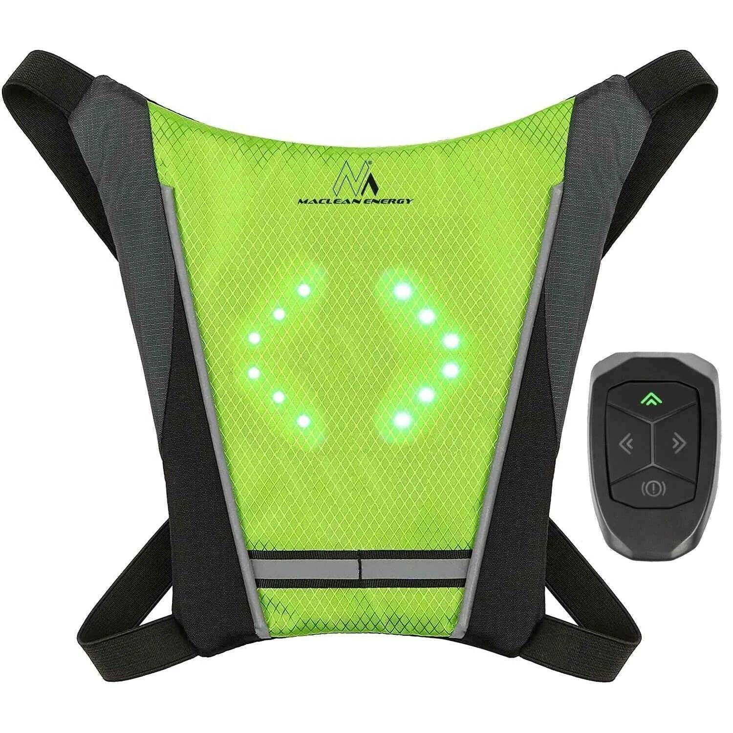 LED Turn Signal Vest,LED Reflective Vest with Direction Indicator - Lifty Electric