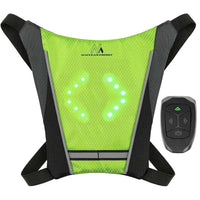 LED Turn Signal Vest,LED Reflective Vest with Direction Indicator