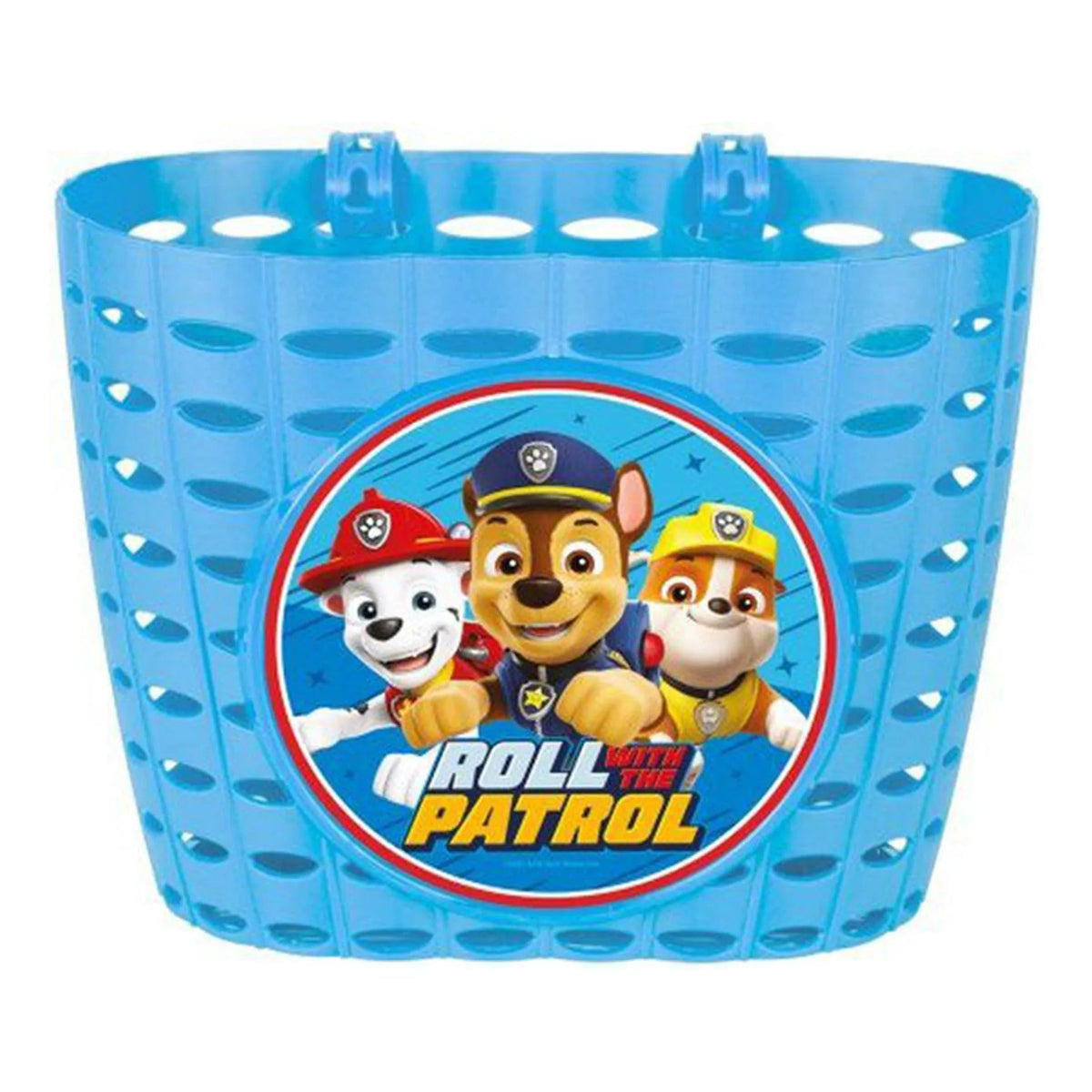 Paw Patrol front basket for boys, blue - Lifty Electric