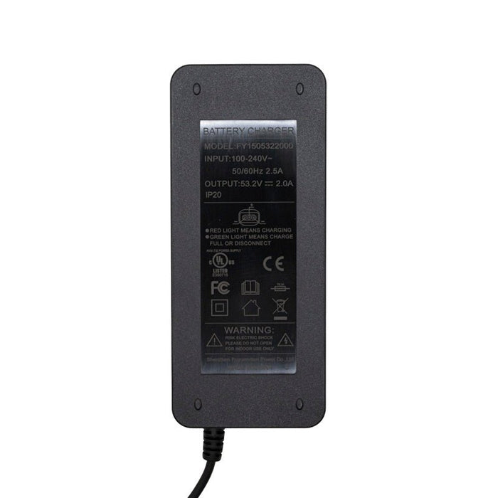 Premium Charger 48V (Output 53,2v) 2A for NIU -Connector SJT-125E - Version 1 - Lifty Electric
