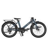 UTO OG24 Compact Electric Bike – Ocean Blue – view 2