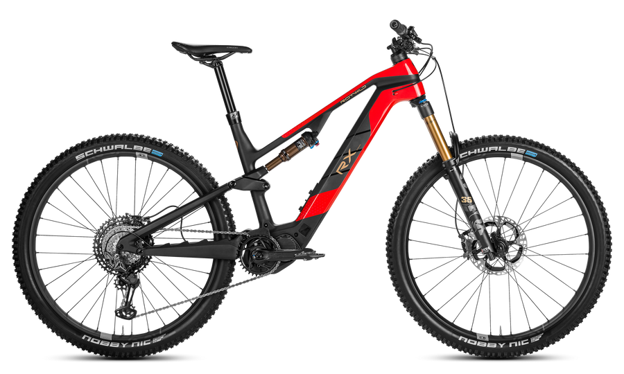 Rotwild R.X375 ULTRA carbon e-MTB side view