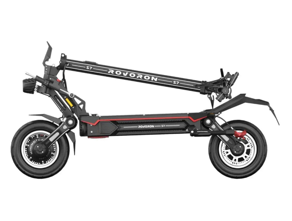 Rovoron S7 Electric Scooter Cockpit Display and Controls