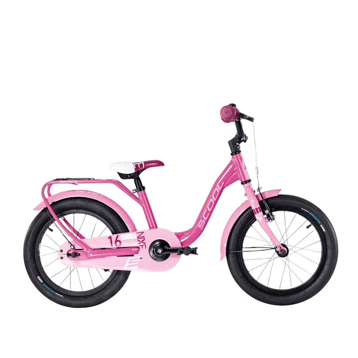S'COOL niXe 16-Inch Kids Bike – Pink - Lifty Electric