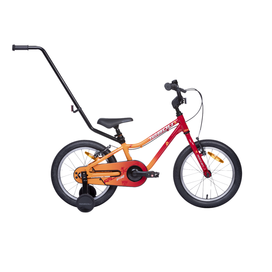 Children's bicycle TABOU Rocket FR, 16" red-yellow