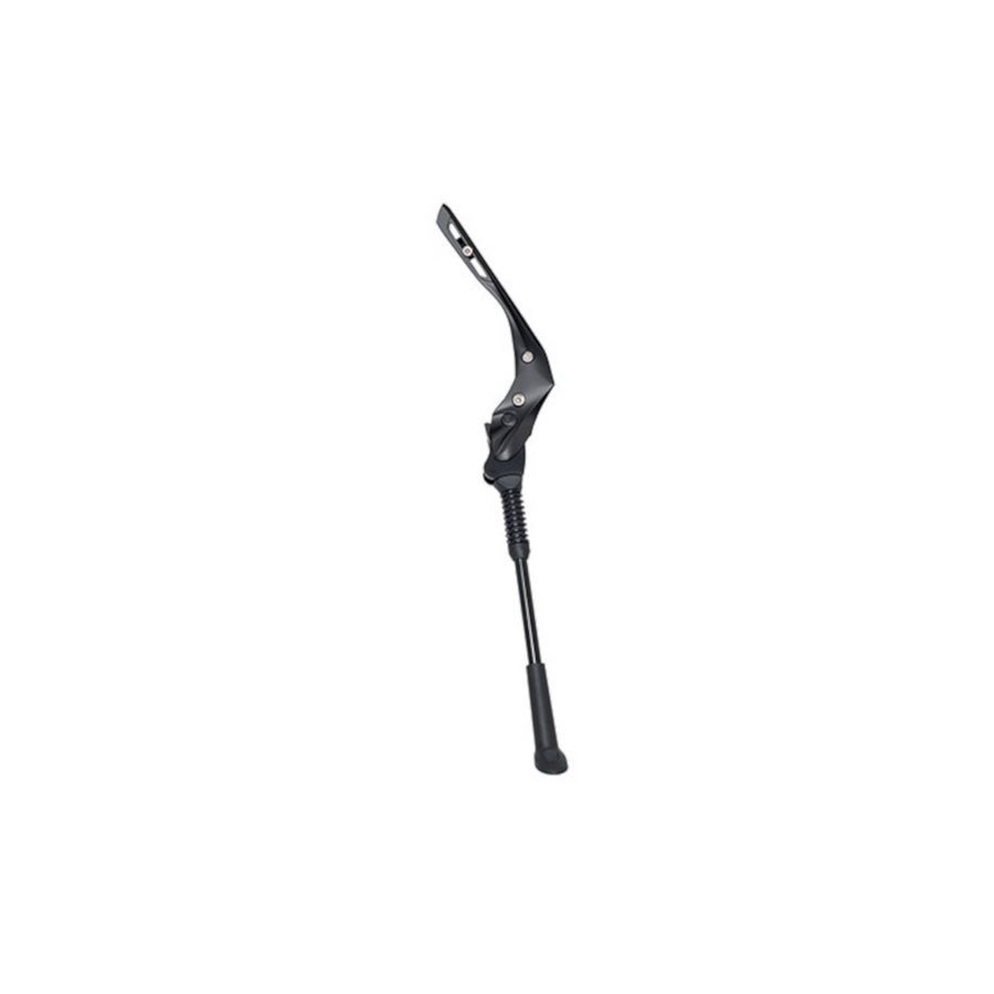Kickstand for rear wheel HEBIE Fox Uni, 26"-28", with two fixing points, black