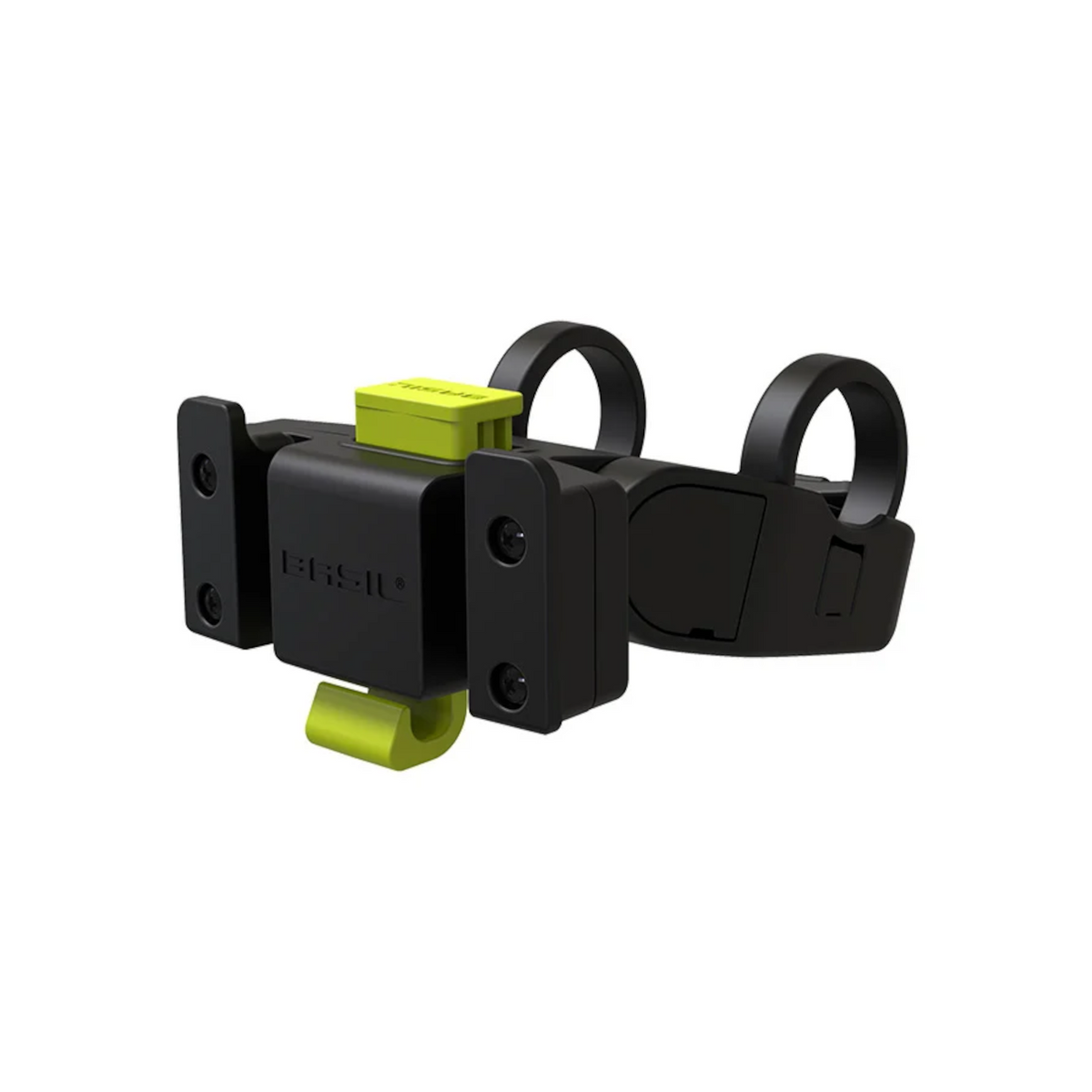 Front basket attachment to BASIL KF handlebar, removable