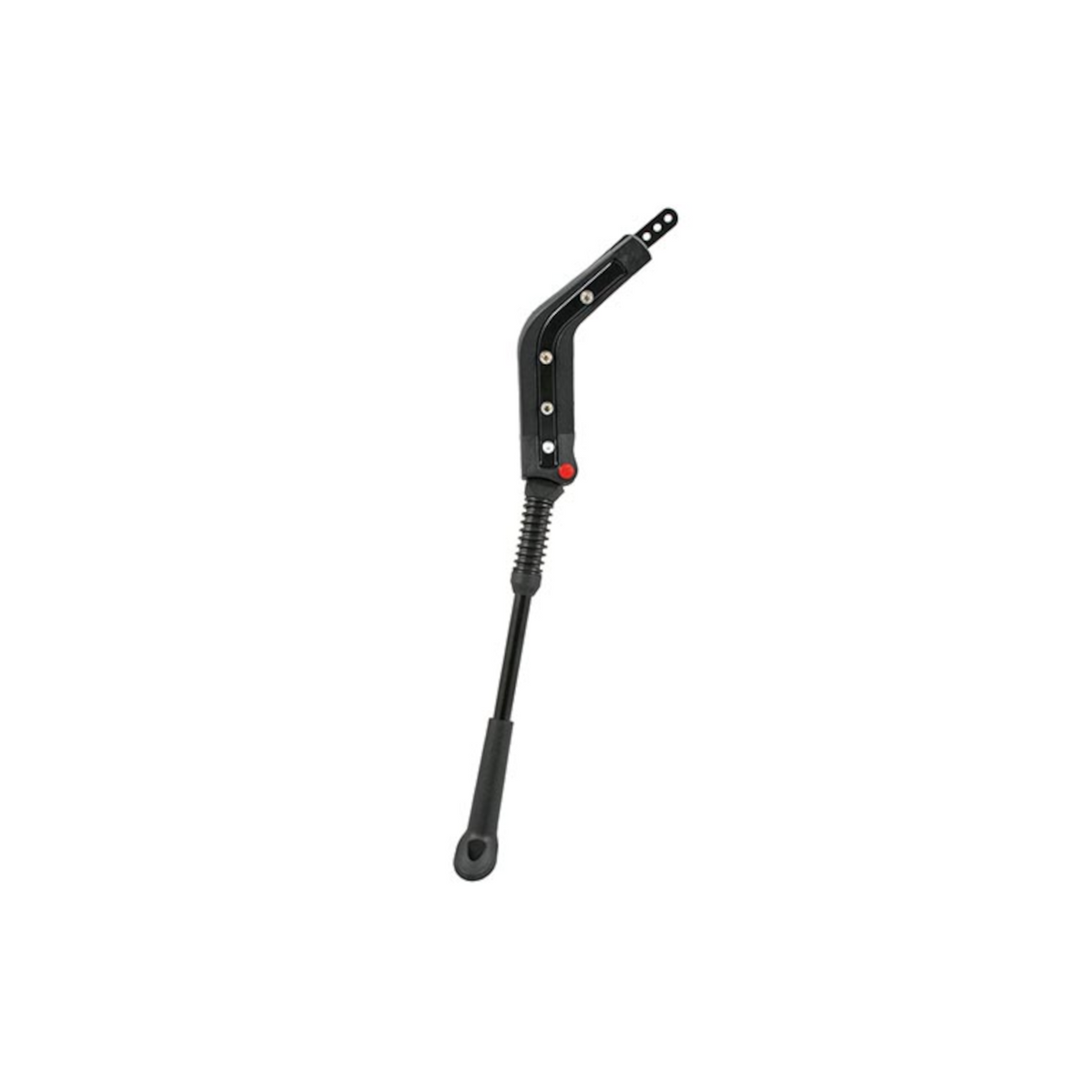 Kickstand for rear wheel HEBIE Fox I, 26"-28", with two fixing points, black