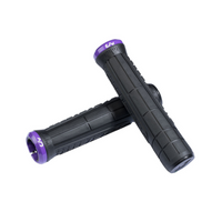 Grips LIV Swage Single Lock-On Grip, Black/Purple